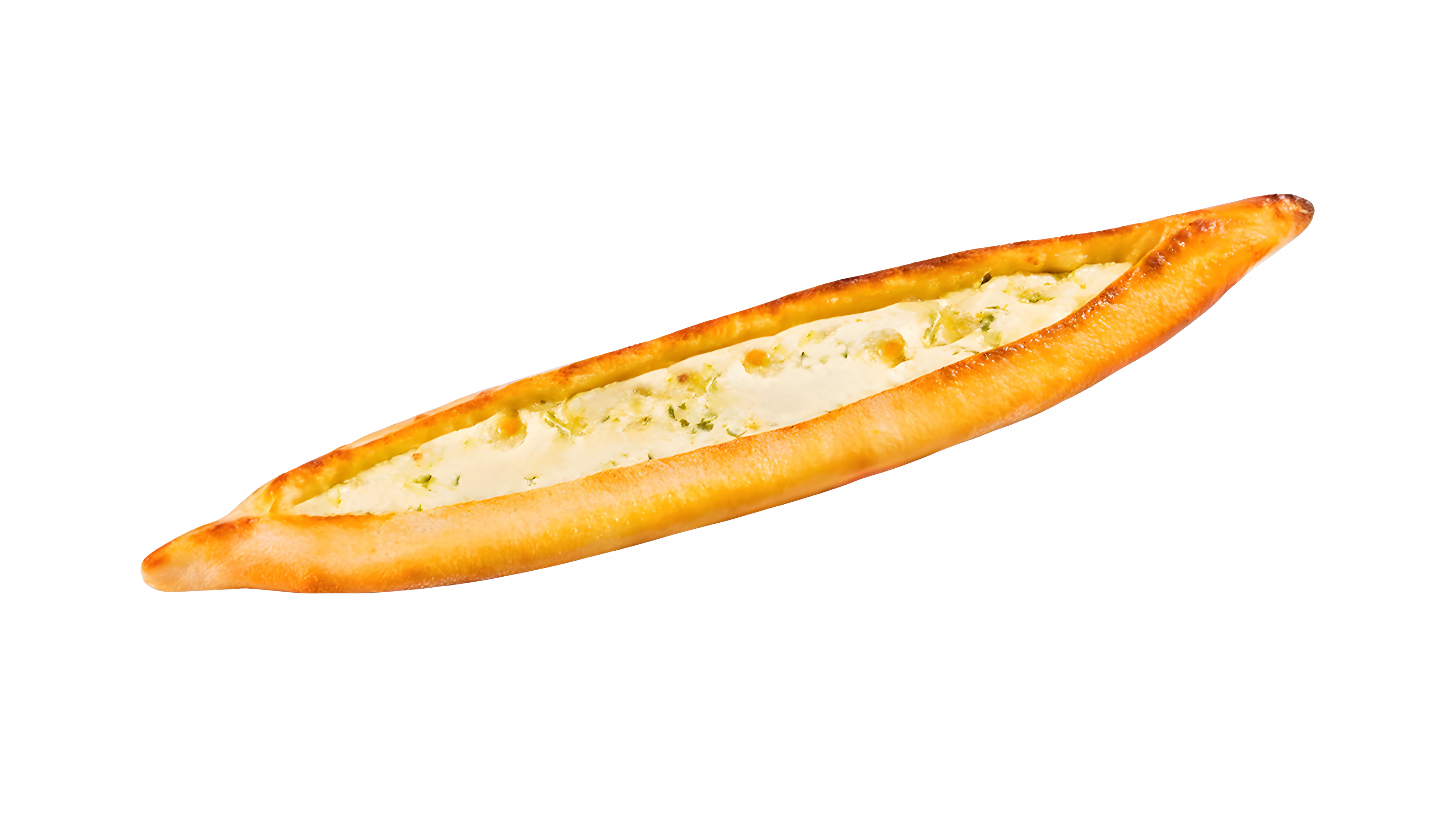 Pide mit Mozzarella & Knobli (48 Stück/Karton)